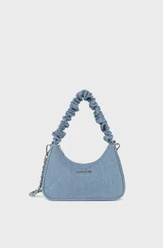 Женская голубая джинсовая сумка Голубой ONESIZE Lancaster 518-042-BLEU