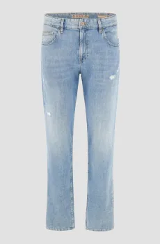 Мужские голубые джинсы Голубой 33 Guess M3GA31.D4Z52;DDR1