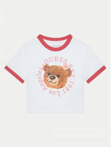 Guess Футболка J5RI41 K6YW4 Білий Regular Fit Guess Футболка J5RI41 K6YW4 Білий Regular Fit