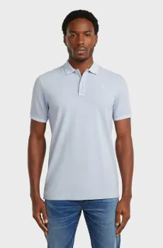Мужское голубое поло Dunda Голубой M G-Star RAW D11595,D756