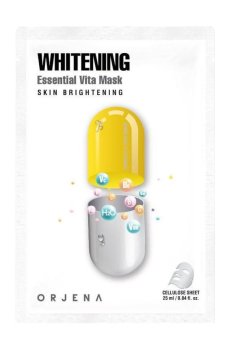 Осветляющая тканевая маска для лица ORJENA Whitening Essential Vita Mask Skin Brightening, 25 мл