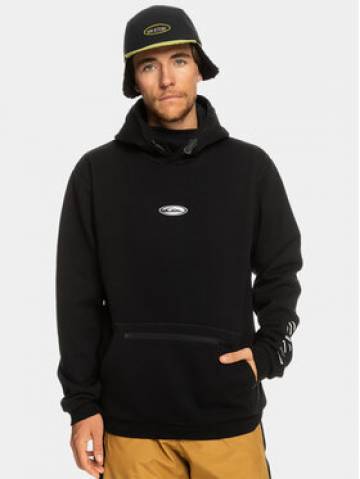 Quiksilver Світшот Big Logo Tech Otlr EQYFT04786 Чорний Regular Fit Quiksilver Світшот Big Logo Tech Otlr EQYFT04786 Чорний Regular Fit