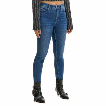 Cropp - Джинси skinny - темно-синій Cropp - Джинси skinny - темно-синій