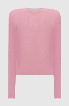 Розовый топ из шелка