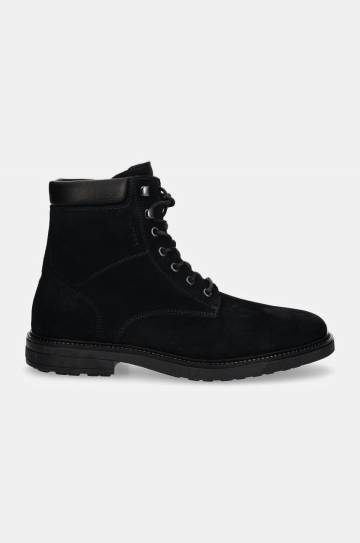 Замшевые ботинки Tommy Hilfiger HILFIGER OUTDOOR SUEDE BOOT цвет синий FM0FM05193 Замшевые ботинки Tommy Hilfiger HILFIGER OUTDOOR SUEDE BOOT цвет синий FM0FM05193