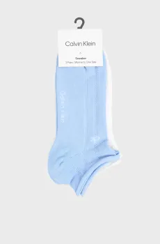 Женские носки (2 пары) PELERINE Разноцветный ONESIZE Calvin Klein 701238121