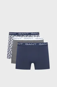 Мужские боксеры (3 шт) MONOGRAM Разноцветный XL Gant 902533063