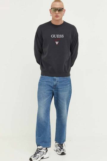 Кофта Guess Originals Go Baker цвет чёрный с аппликацией SM2BQ09K9YH1-F43M Кофта Guess Originals Go Baker цвет чёрный с аппликацией SM2BQ09K9YH1-F43M