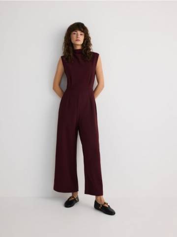 Reserved - LADIES` JUMPSUIT - буряковий - WW272-83X Reserved - LADIES` JUMPSUIT - буряковий - WW272-83X