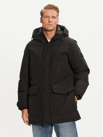 Tommy Hilfiger Зимова куртка Rockie MW0MW36595 Чорний Regular Fit Tommy Hilfiger Зимова куртка Rockie MW0MW36595 Чорний Regular Fit