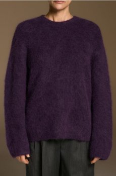 Reserved - Джемпер з додаванням вовни альпака - червонувато-ліловий - 363HK-48X