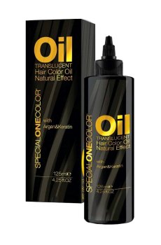 Окрашивающее масло для волос Trendy Hair Special One Color Oil Translucent Hair Color, 4.22 Violet Intense Brown, 125 мл