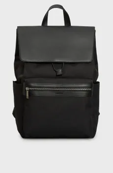 Мужской черный рюкзак CONTRAST FLAP Черный ONESIZE Calvin Klein LV04D3030G