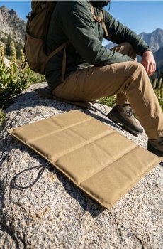 Складана подушка для сидіння - бежевий