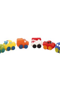 Набор игрушек для купания Lindo Авто, от 6 месяцев (37-25)