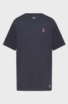 Темно-синяя футболка BOSTON RED SOX  BASE RUNNER (унисекс) Синий L 47 Brand 682204VN-FS