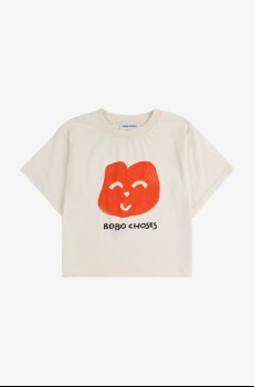 Детская хлопковая футболка Bobo Choses Joyful Face