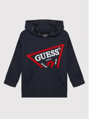 Guess Світшот N2YQ09 KAD70 Cиній Oversize Guess Світшот N2YQ09 KAD70 Cиній Oversize