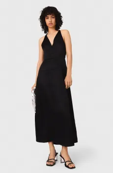 Женское черное платье Черный 34 MAJE MFPRO04210_Black