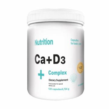 Витаминно-минеральный комплекс AB PRO EntherMeal Nutrition Ca + D3 Complex, 120 капсул Витаминно-минеральный комплекс AB PRO EntherMeal Nutrition Ca + D3 Complex, 120 капсул