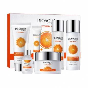 Набор для лица Bioaqua Vitamin C Six-Piece Set, 6 продуктов Набор для лица Bioaqua Vitamin C Six-Piece Set, 6 продуктов