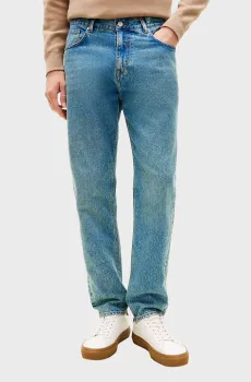 Мужские голубые джинсы TAPERED Голубой 31-32 Tommy Hilfiger MW0MW41889