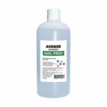 Средство для подготовки ногтей к нанесению гель-лака Avenir Cosmetics Nail Prep, 500 мл Средство для подготовки ногтей к нанесению гель-лака Avenir Cosmetics Nail Prep, 500 мл