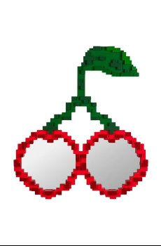 Настенное зеркало Seletti Pixel 70 x 76 cm