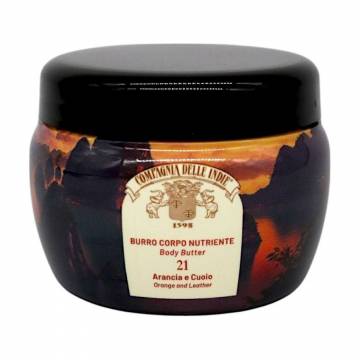 Баттер для тела Compagnia Delle Indie 21 Orange And Leather Body Butter, 250 мл Баттер для тела Compagnia Delle Indie 21 Orange And Leather Body Butter, 250 мл