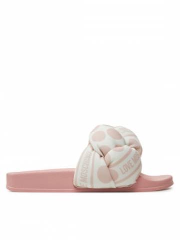 LOVE MOSCHINO Шльопанці JA28272G0IIW010C Бежевий LOVE MOSCHINO Шльопанці JA28272G0IIW010C Бежевий