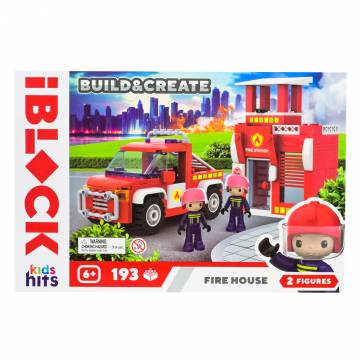 Конструктор IBLOCK Junior Kids hits Build & create Fire house (KH43/002/1) Конструктор IBLOCK Junior Kids hits Build & create Fire house (KH43/002/1)