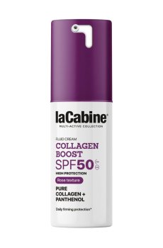 Солнцезащитный крем-флюид для лица LaCabine Collagen Boost Fluid Cream, SPF 50, с коллагеном, 30 мл