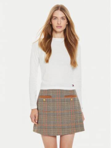 Tommy Hilfiger Блузка UW0UW05636 Écru Regular Fit