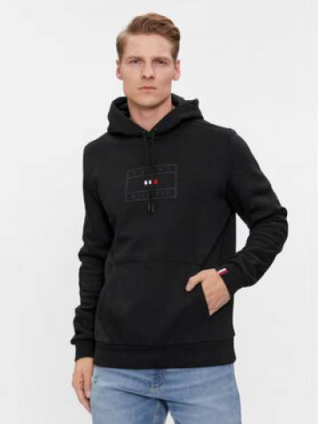 Tommy Hilfiger Світшот Graphic MW0MW34208 Чорний Regular Fit Tommy Hilfiger Світшот Graphic MW0MW34208 Чорний Regular Fit