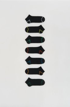 Reserved - Шкарпетки, 7 пар - чорний - 787EP-99X