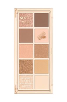 Палетка теней для век PEACH C Seasonal Blending Eyeshadow Palette 05 Nutty Milk, 9.4 г