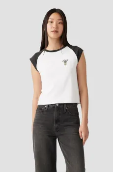 Женская белая футболка Белый XS Levi’s® A8871;0002