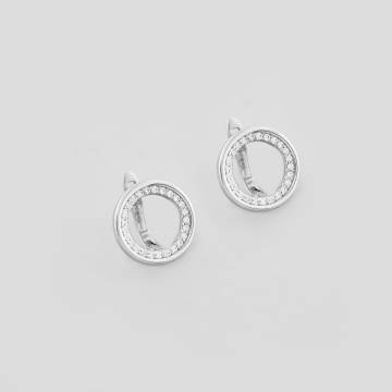 Серебряные серьги Minimal 20705 Серебряные серьги Minimal 20705