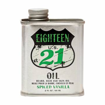 Мужское масло для бороды, волос и кожи 18.21 Man Made Beard, Hair And Skin Oil, Spiced Vanilla, 60 мл Мужское масло для бороды, волос и кожи 18.21 Man Made Beard, Hair And Skin Oil, Spiced Vanilla, 60 мл