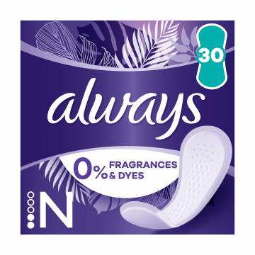 Ежедневные прокладки Always Daily Fresh Normal Без запаха, 30 шт Ежедневные прокладки Always Daily Fresh Normal Без запаха, 30 шт