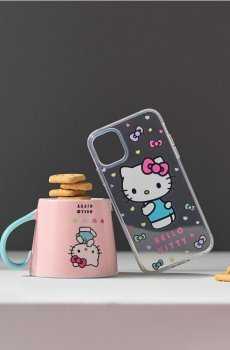 Чохол для iPhone 15 Hello Kitty - clear