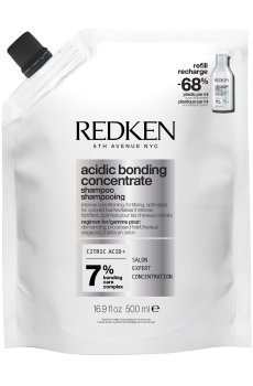 Шампунь Redken Acidic Bonding Concentrate Shampoo для интенсивного ухода за химически поврежденными волосами, 500 мл (дойпак)
