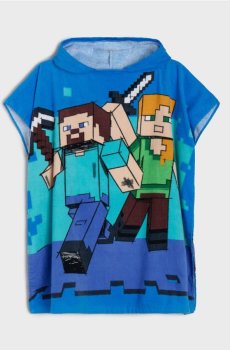 Рушник із каптуром Minecraft - індиго