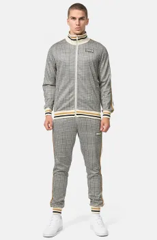 Мужской спортивный костюм в клетку (кофта, брюки) Разноцветный S Lonsdale 117489