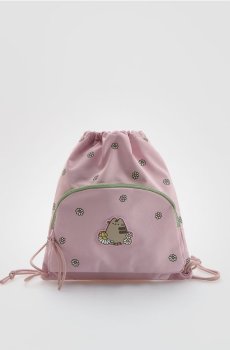 Reserved - Рюкзак-мішок Pusheen - рожевий - 170IU-30X