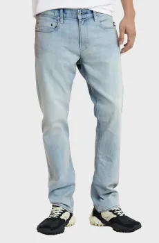 Мужские голубые джинсы Mosa Straight Голубой 36-32 G-Star RAW D23692,D498