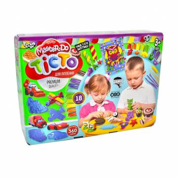 Набор теста для лепки Danko Toys Master Do, 18 цветов, от 3 лет (TMD-03-05) Набор теста для лепки Danko Toys Master Do, 18 цветов, от 3 лет (TMD-03-05)