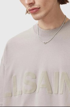 Хлопковая футболка AllSaints BIGGY