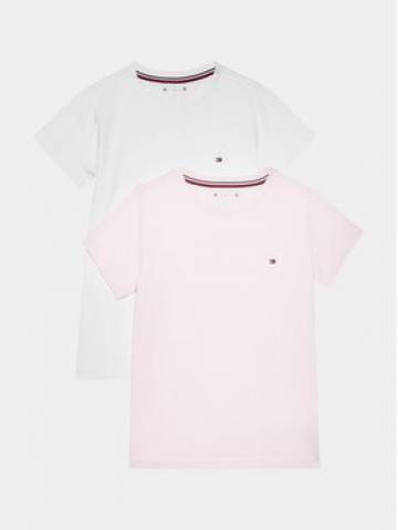 Tommy Hilfiger Набір з 2 футболок UG0UG00307 Рожевий Regular Fit Tommy Hilfiger Набір з 2 футболок UG0UG00307 Рожевий Regular Fit