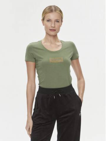 Guess Футболка W4RI33 J1314 Зелений Slim Fit Guess Футболка W4RI33 J1314 Зелений Slim Fit